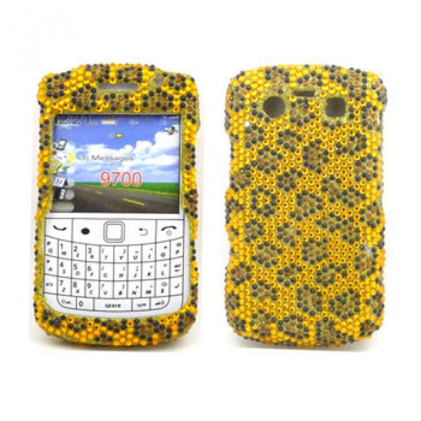 Wholesale Diamond Leopard case for BlackBerry 9700